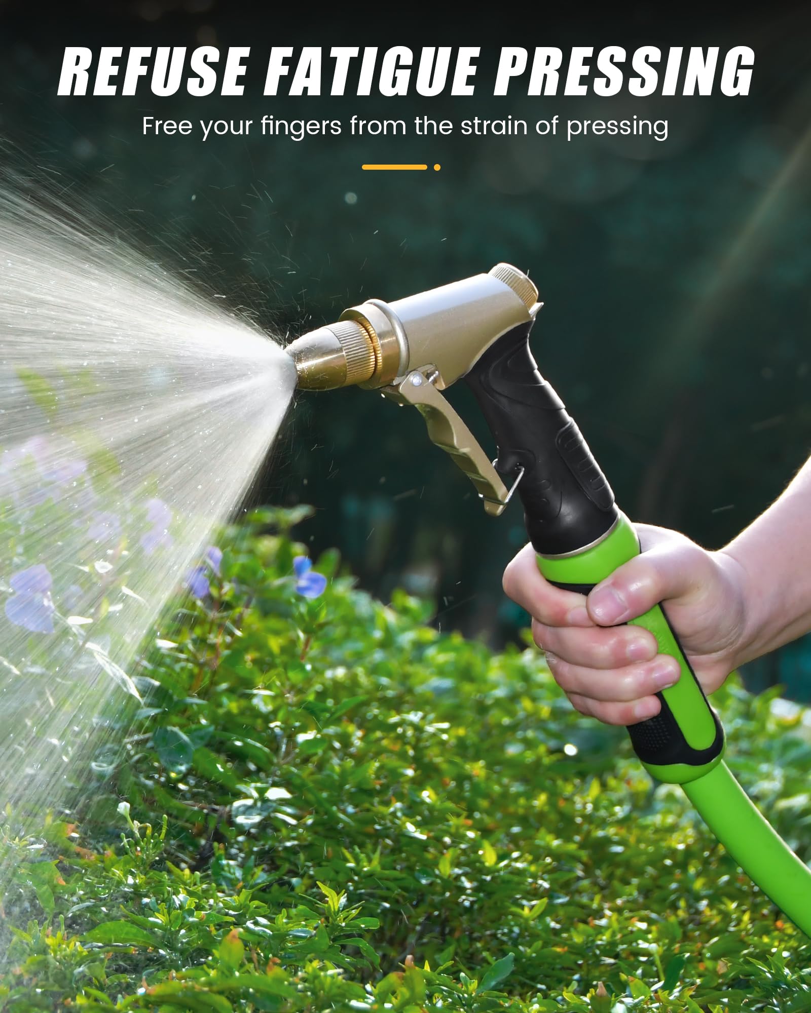 RainPoint Ugello per tubo da giardino 100% resistente (2 pezzi)