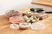 Vista 4 de Fox Run - 11639 Fox Run - Cubiertas de plástico para tazones, 1.75 x 6 x 10 pulgadas, transparentes