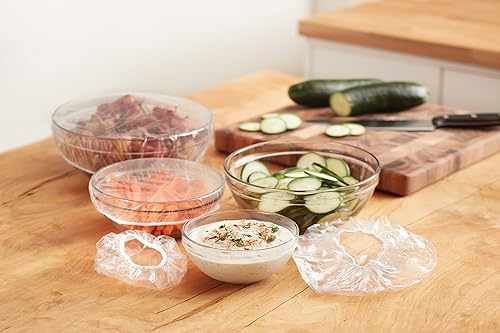 Miniatura 4 de Fox Run - 11639 Fox Run - Cubiertas de plástico para tazones, 1.75 x 6 x 10 pulgadas, transparentes