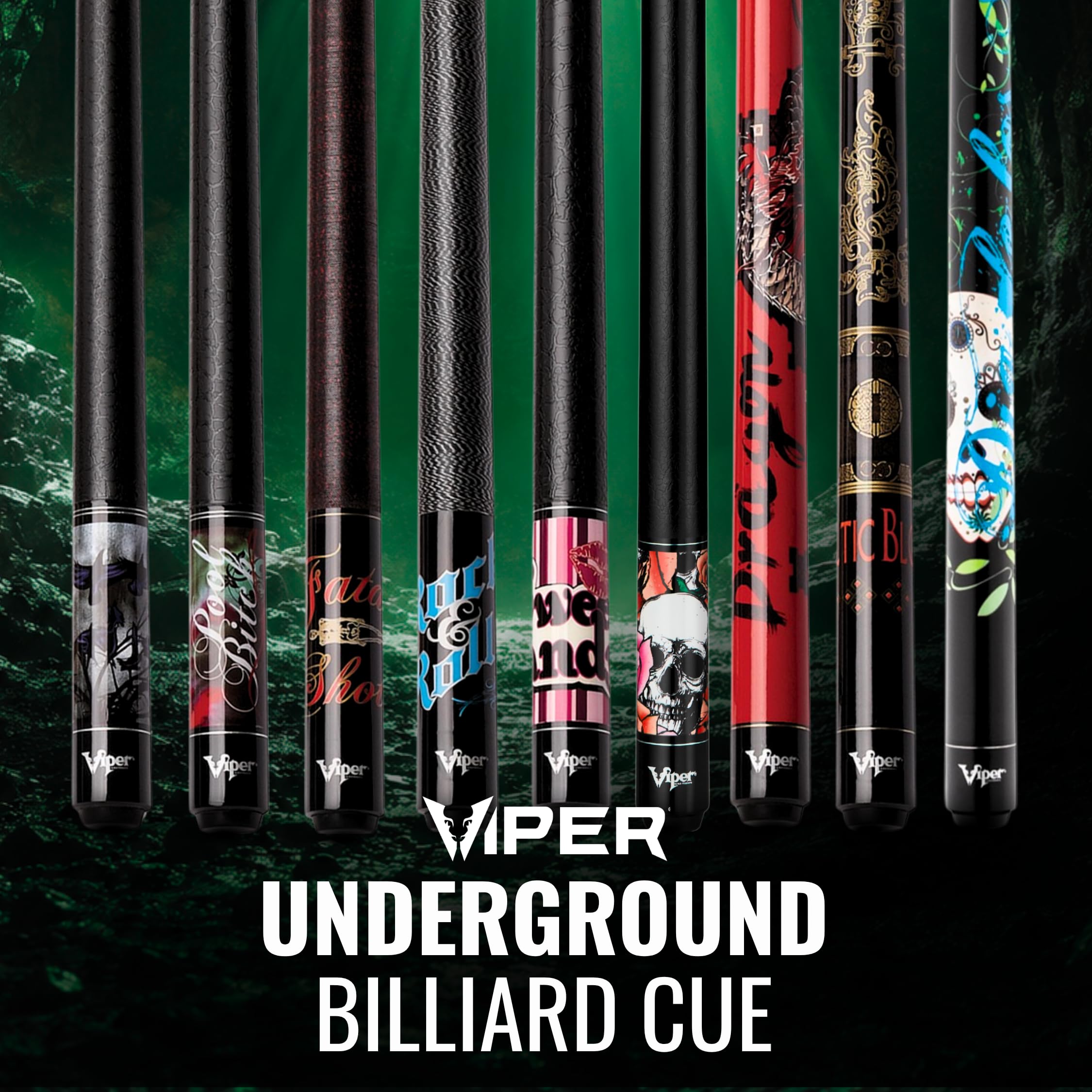 Viper Underground 147 cm 2-częściowy kij bilardowy/basenowy, basenowa