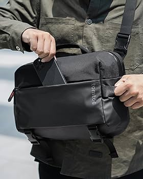 Amazon.co.jp: [tomtoc] ワンショルダーバッグ メンズ 大容量 斜