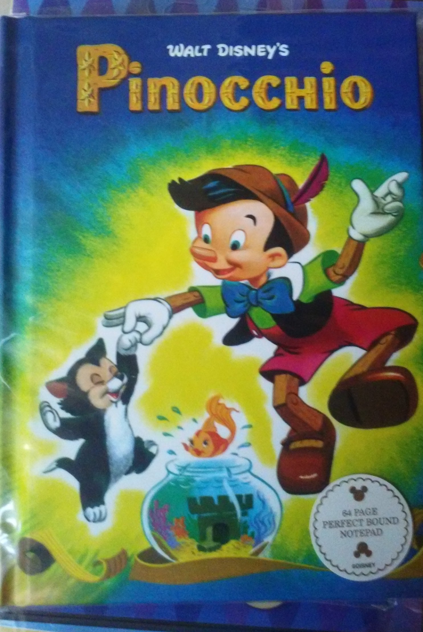 Disney World Pinocchio Notebook