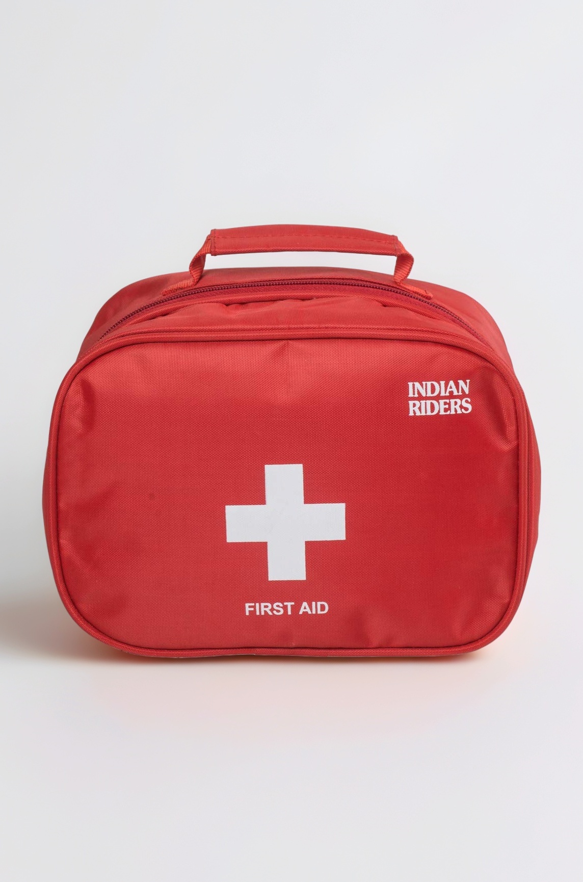 Fabric & Nylon First Aid Pouch (Red)