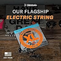 Vista 14 de D'Addario Electric Guitar Strings, XL Nickel, EXL110-10P, Regular Light Gauge 10-46, 6-String Set, Pack of 10