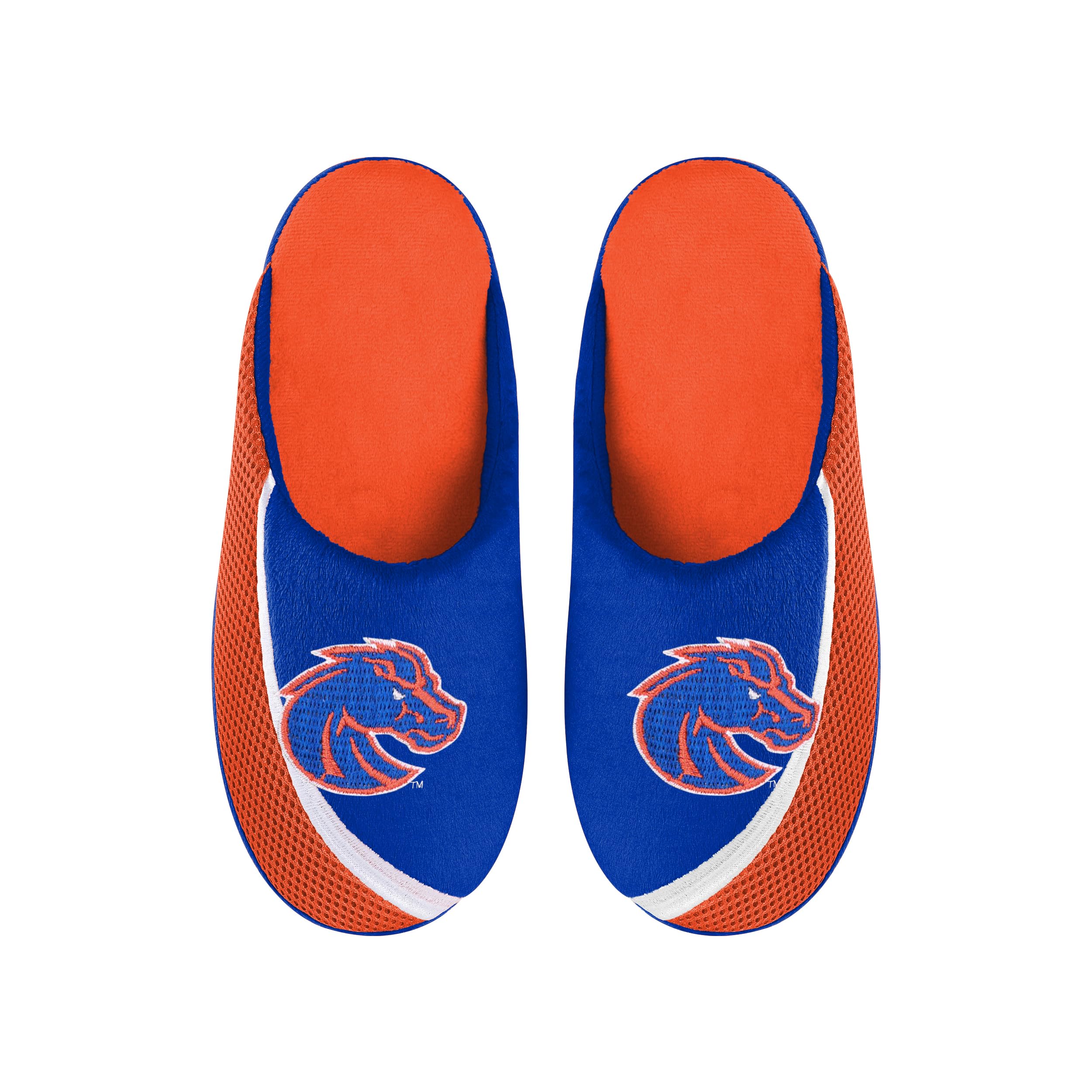 FOCO Men's NCAA 2022 Big Logo Color Edge Slipper