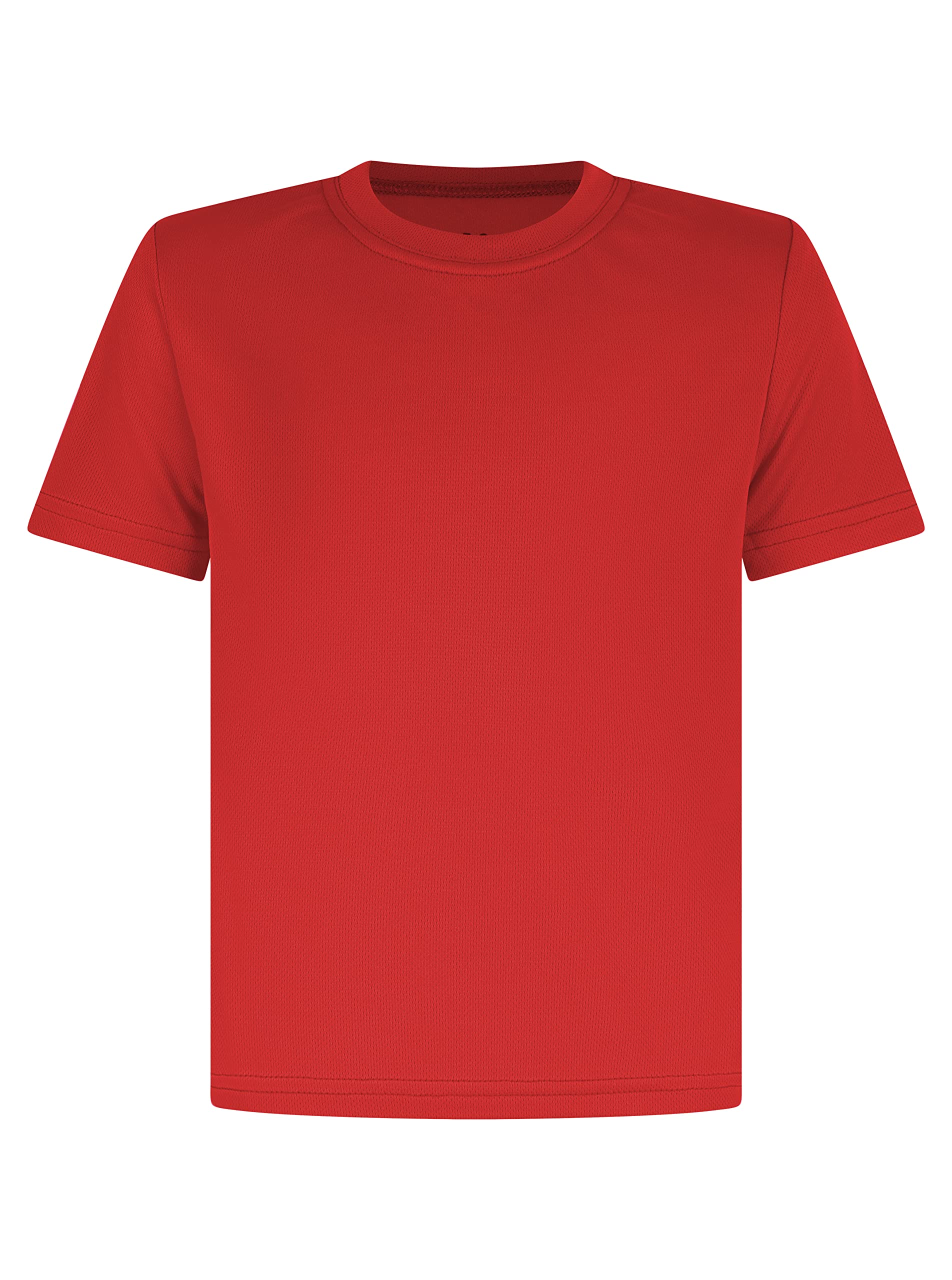 Kids T Shirts Football Tops Gym Boys Girls School P.E Sports Fitness Running Top T-Shirt