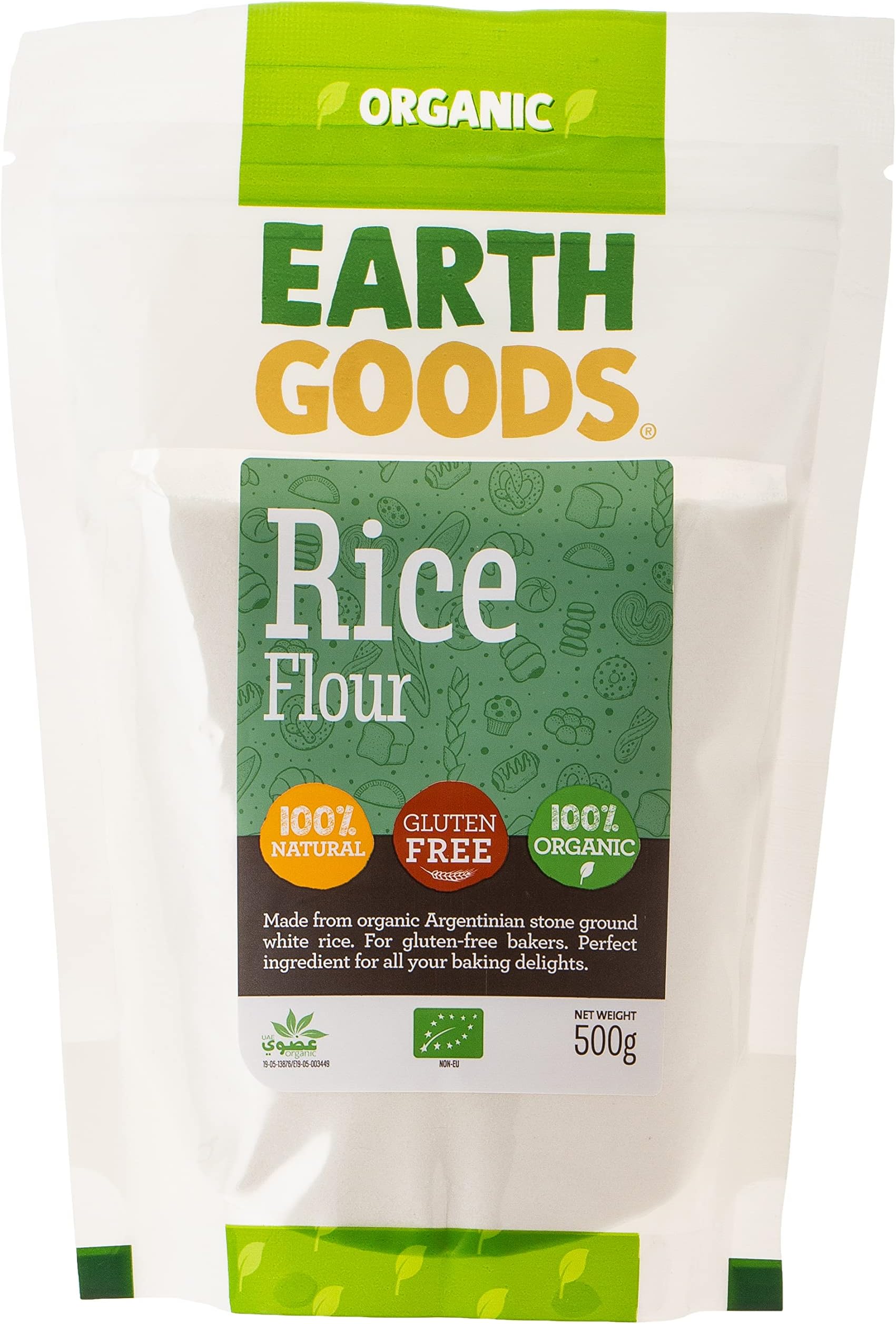organic rice flour gf 500g