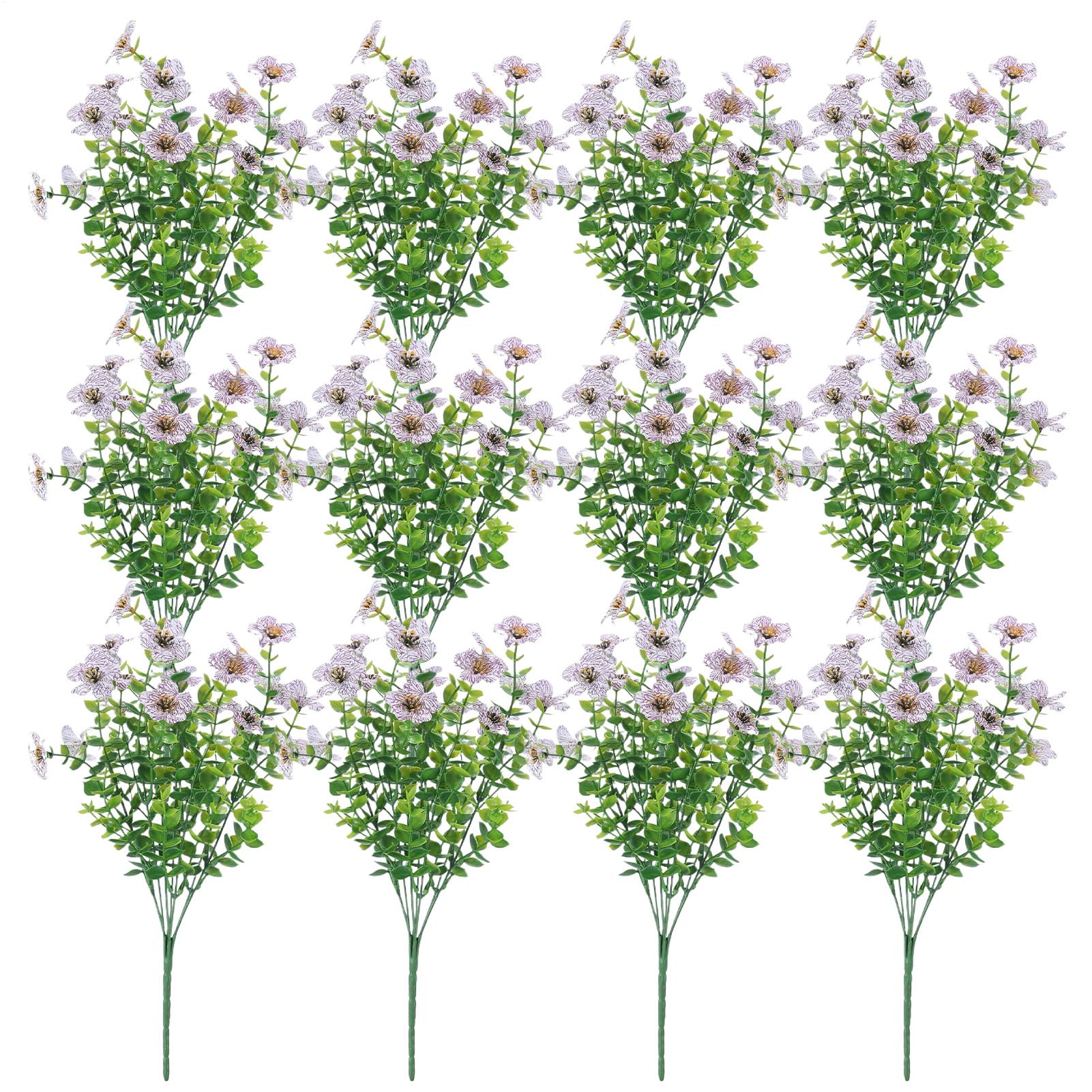 Fleurs artificielles pour extérieur en soie haut de gamme pour décoration de porche