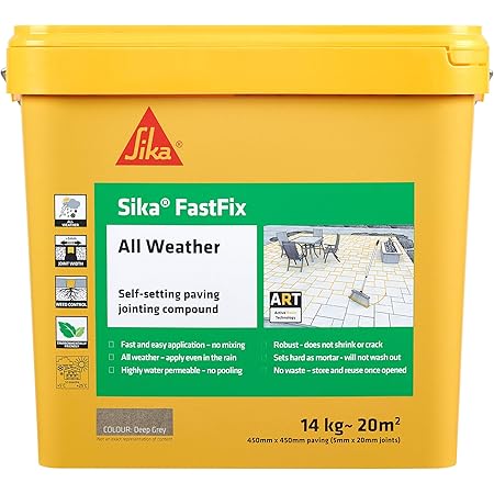 Sika FastFix All Weather Self-Setting Paving Jointing Compound, Deep