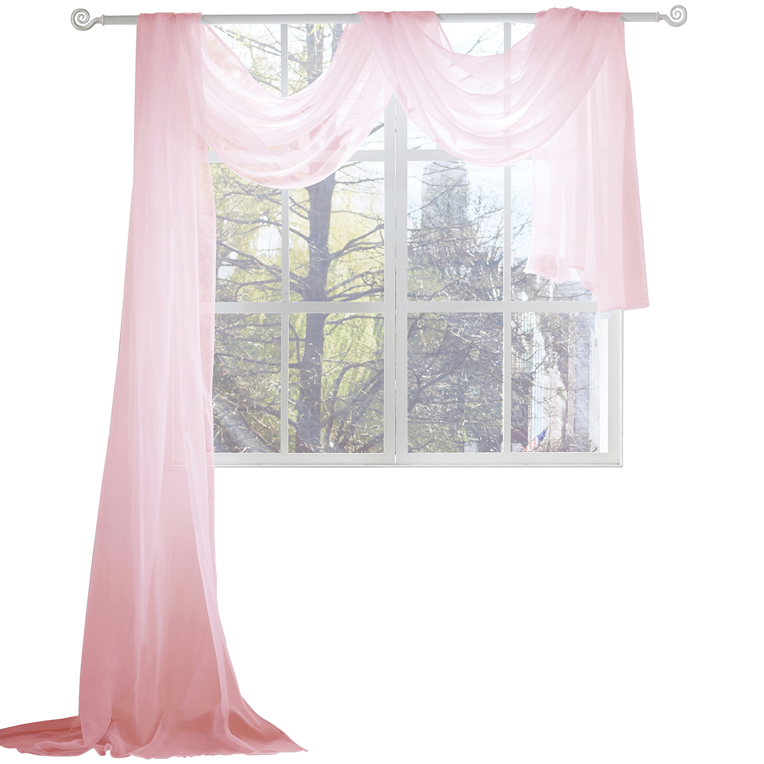 Pink Valance Curtains Curtains & Drapes 2023
