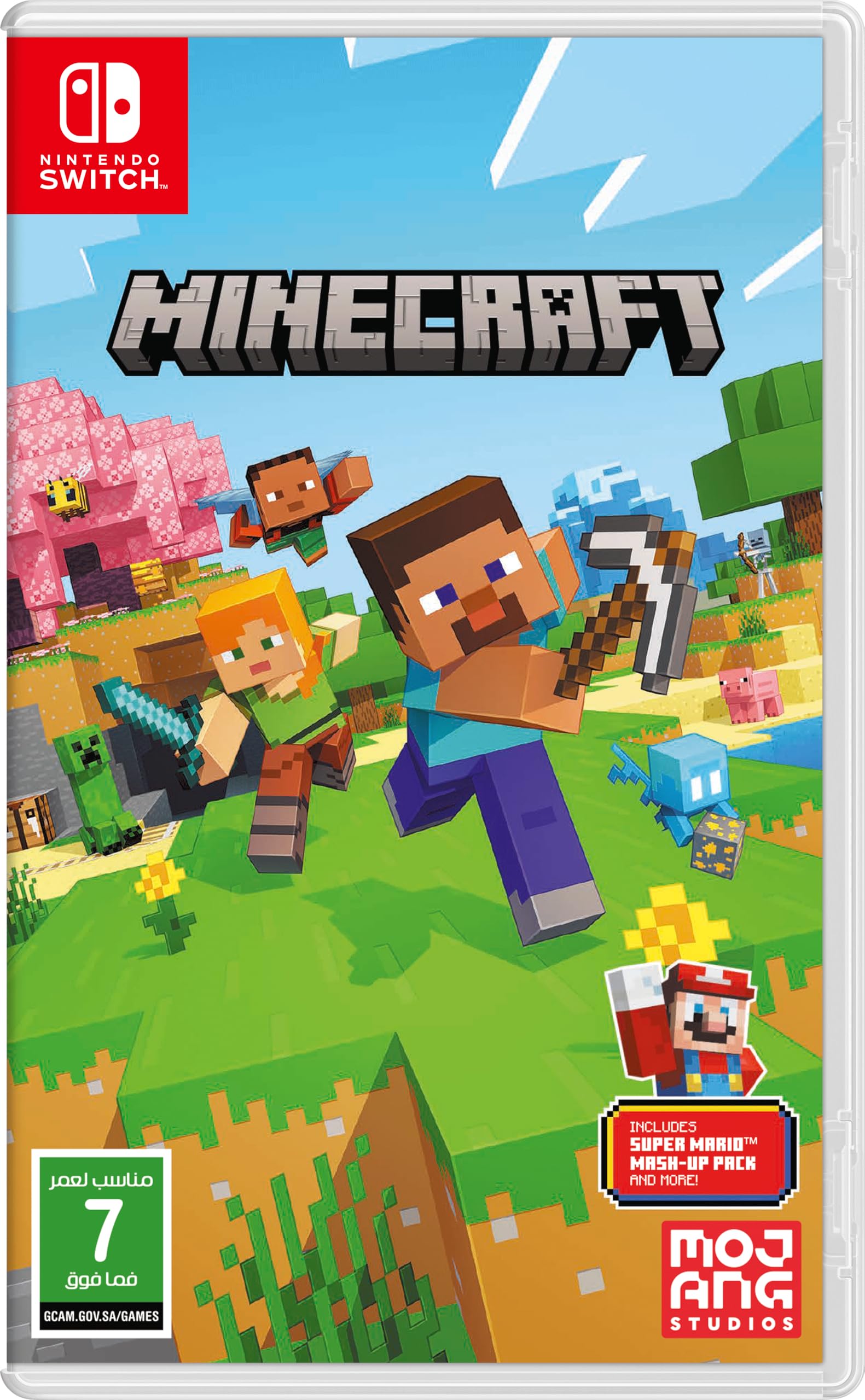 Minecraft Nintendo Switch版 Nintendo Switch Minecraft (KSA version) : Buy Online at Best Price