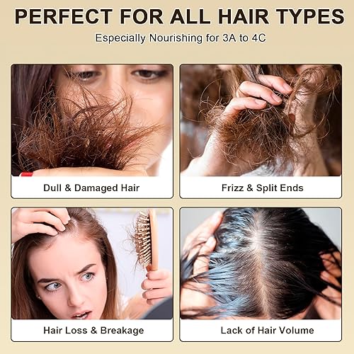 Miniatura 6 de Aceite de batana crudo para el crecimiento del cabello  Aceite de batana puro y natural prensado en frío Dr. Sebi Orgainc para nutrir el cuero