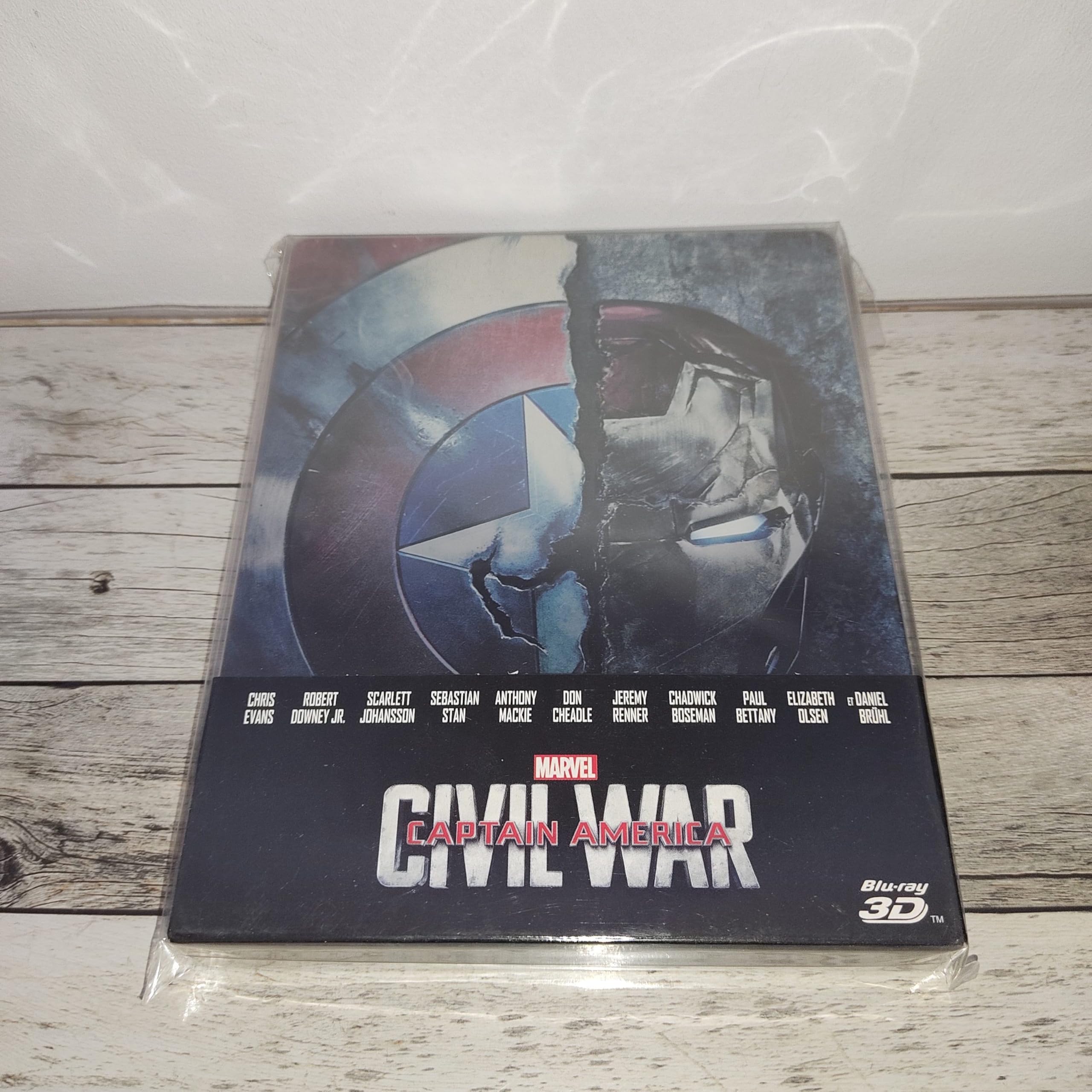 Captain America - Civil War - 3d+2d - Steelbook [Blu-ray]