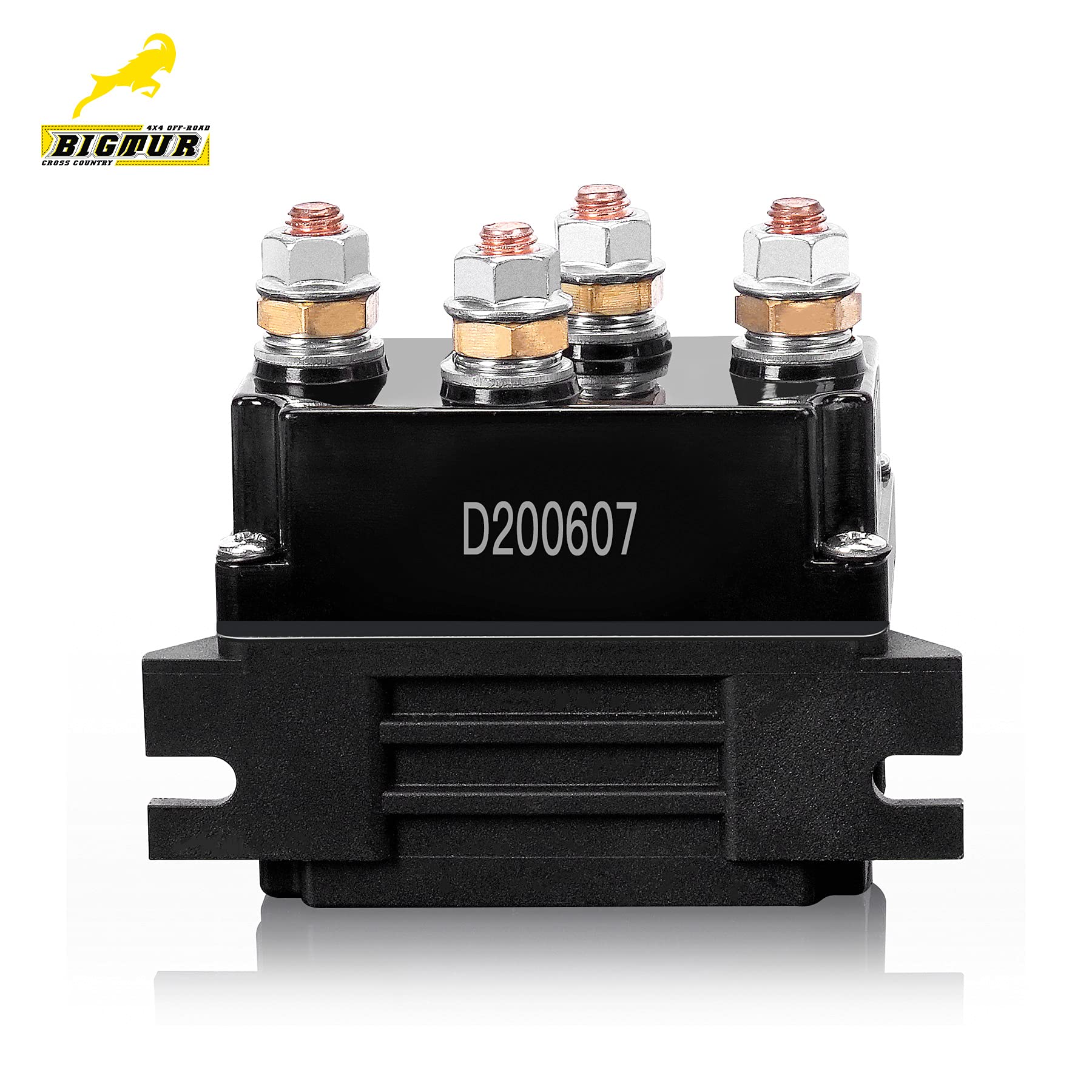 Buy BIGTUR 500A 12V Winch Relay Solenoid Replacement Contactor for 8000