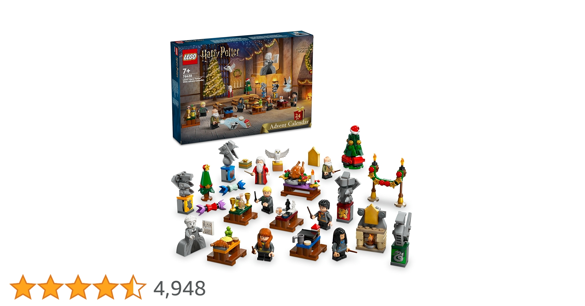 Amazon.co.jp: LEGO 76438 Harry Potter Advent Calendar, 2024, Toy