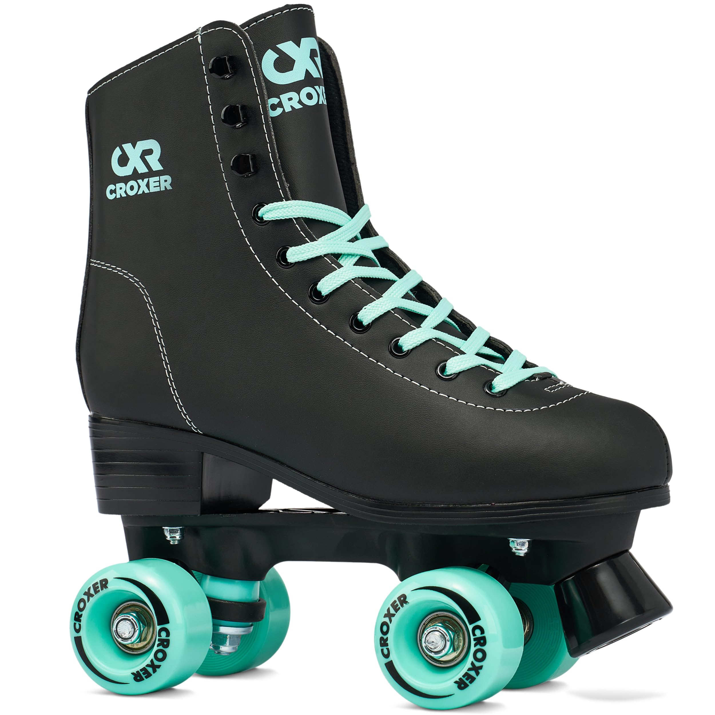 Lea - Patines de Ruedas, Color Verde y Rosa - 5