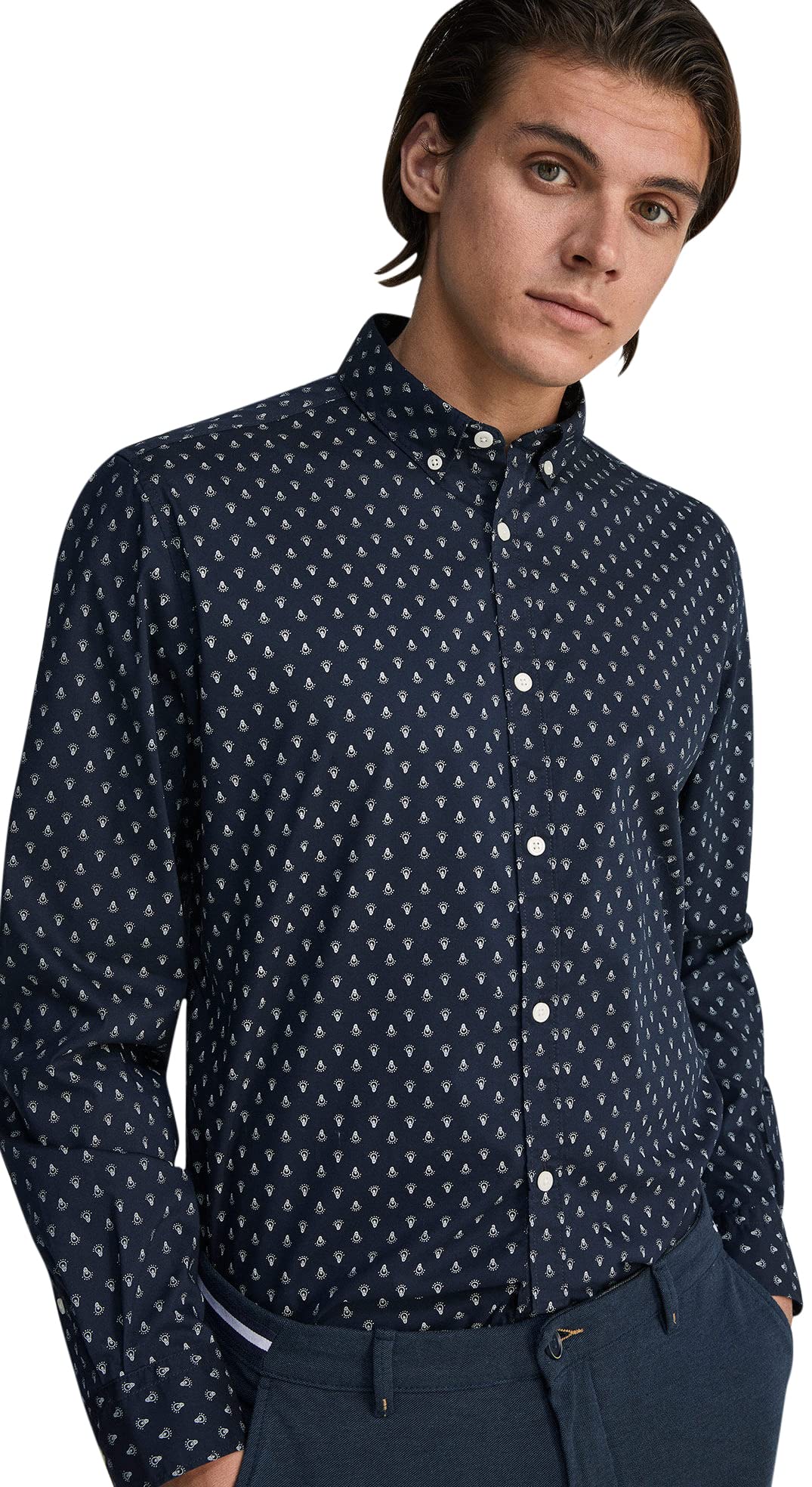 SPRINGFIELD Camisa Manga Larga Hombre