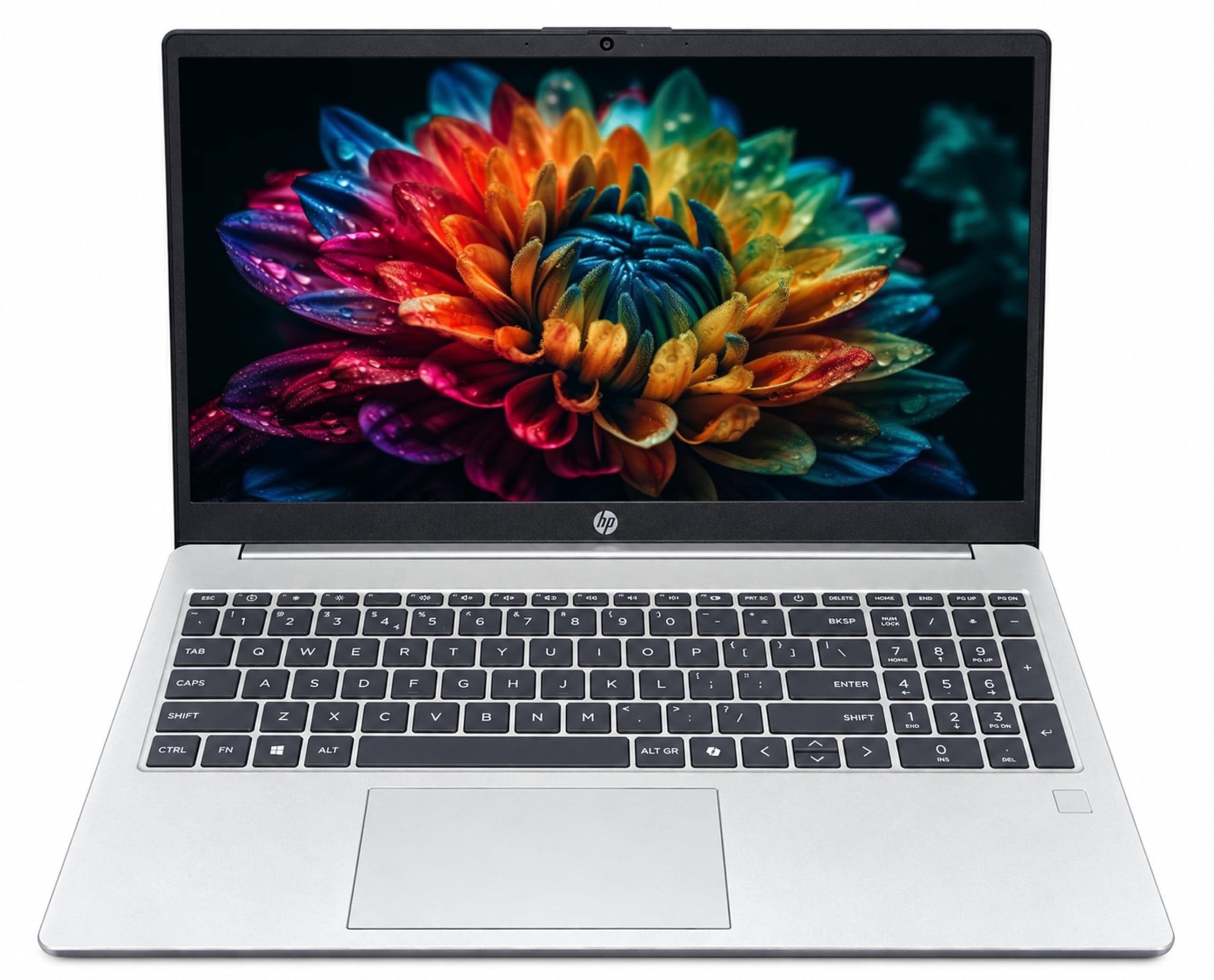 HP 15 (2026) AMD Ryzen 3 7335U 8GB 512GB Silver Laptop - Image 1