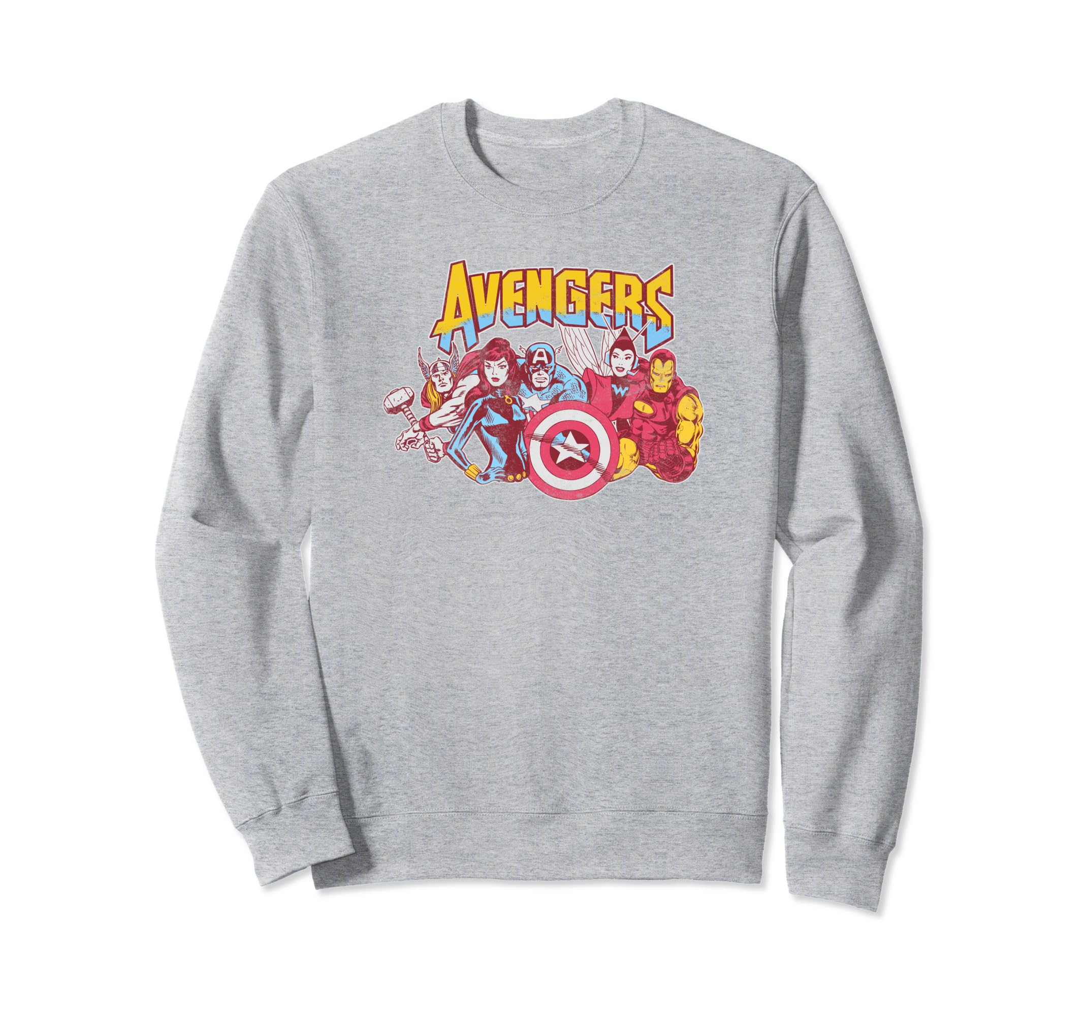 Sweat Avengers de style rétro pour vos sorties urbaines de week-end