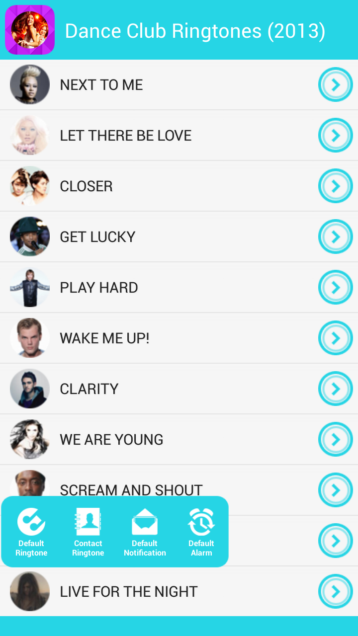 Dance Club 2013 Ringtones App on Amazon Appstore