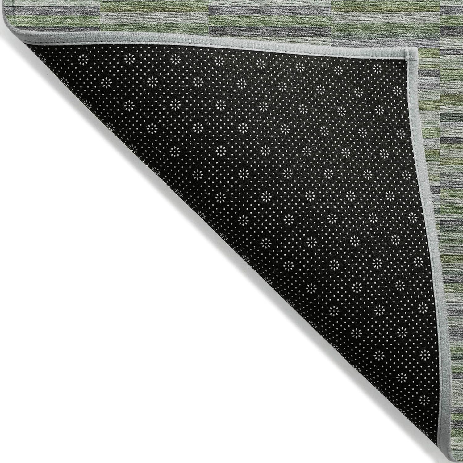Addison Rugs Chantille ACN816 Green 3' x 5' Indoor/Outdoor, Machine Washable, Easy Clean, Non Shedding, Bedroom, Living Room, Dining Room, Kitchen, Patio Rug
