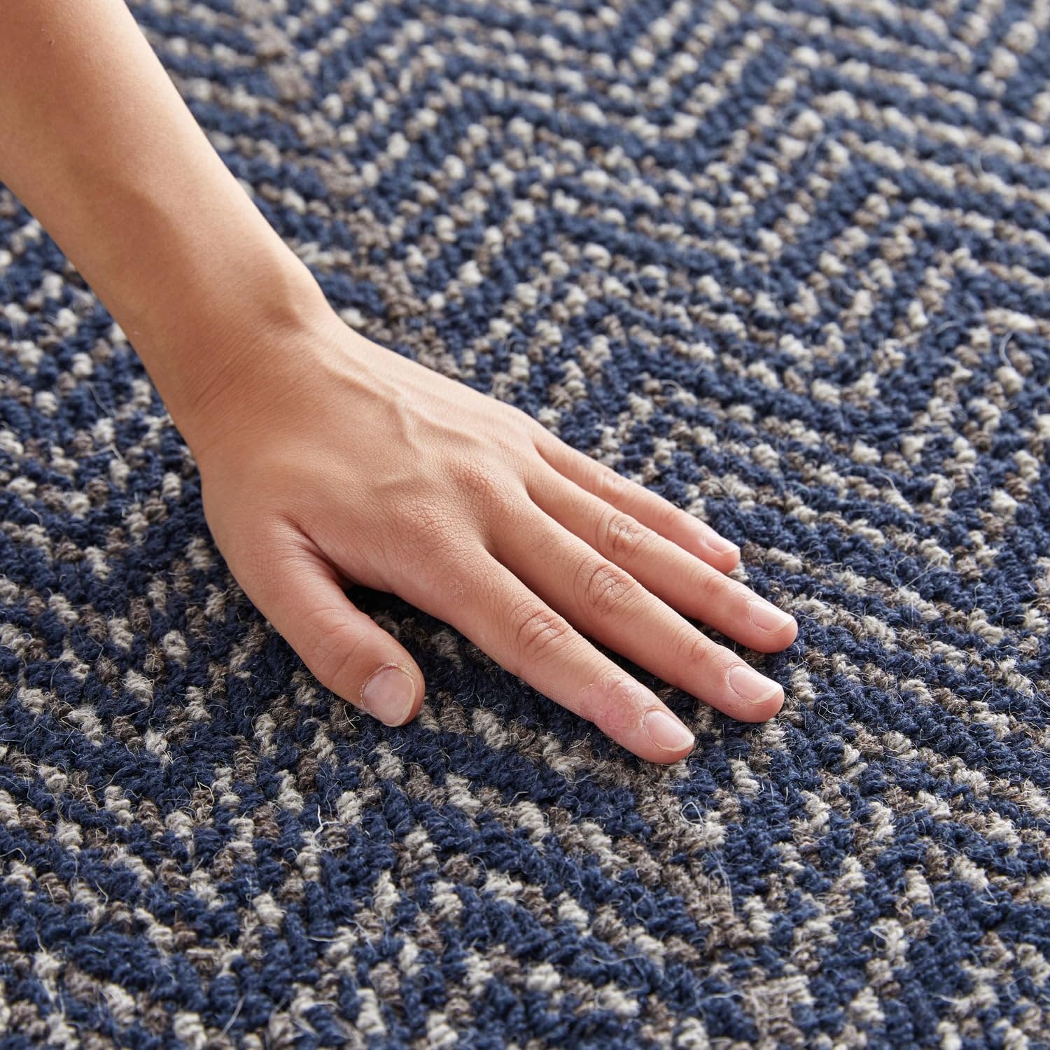 Amazon | スミノエ HOME ラグマット ウール100ラグ Zipscot ジップ