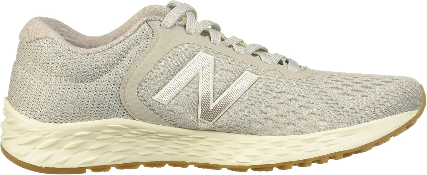New Balance Women's Fresh Foam Arishi V2 Running Shoe 6 Wide Overcast/Champagne Metallic/Sea Salt