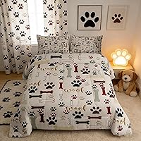 Vista 40 de Juego de edredón para niños, diseño de calavera de vaca, tamaño King, ropa de cama de madera de vaca para niños, niñas y hombres, decoración