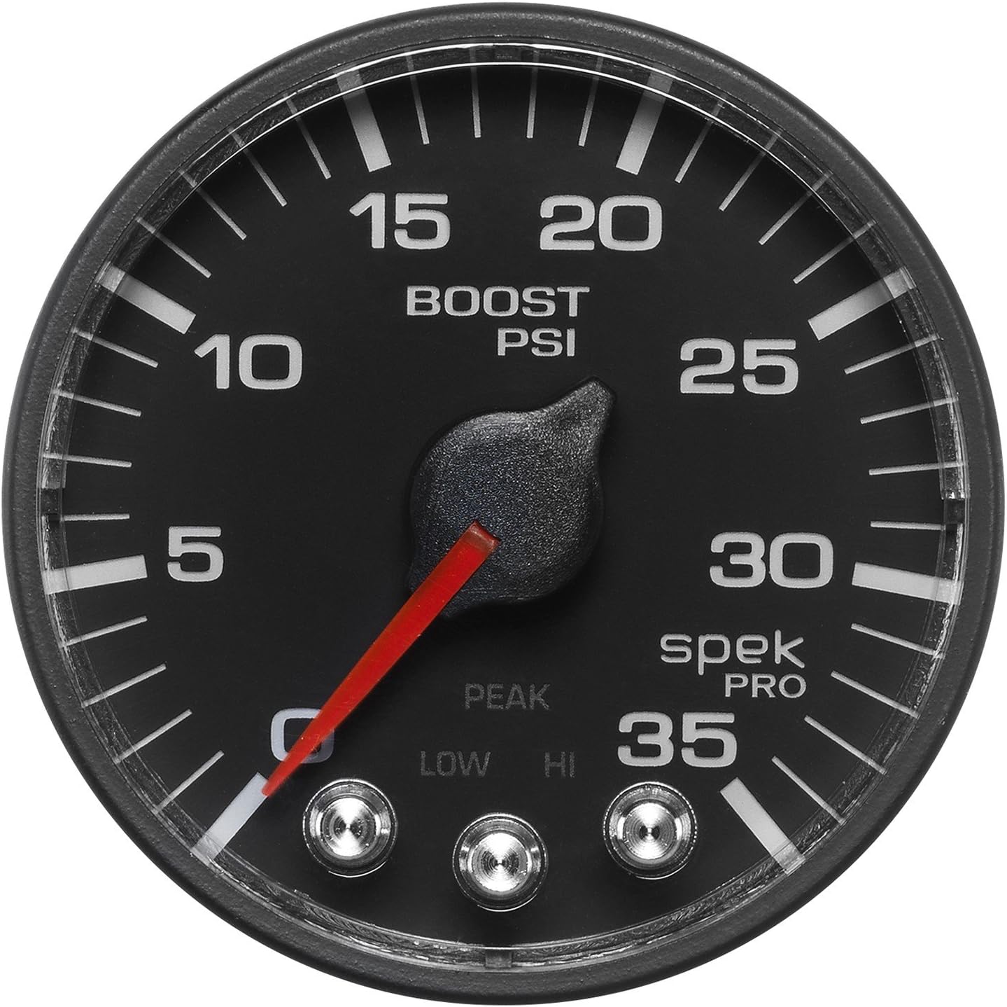 Pro Parts P303328 Spek-Pro 2-1/16" Electric Boost Gauge (0-35 PSI, 52.4mm)