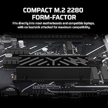 Amazon.com: Corsair MP700 Elite 2TB PCIe 5.0 x4 NVMe M.2 SSD