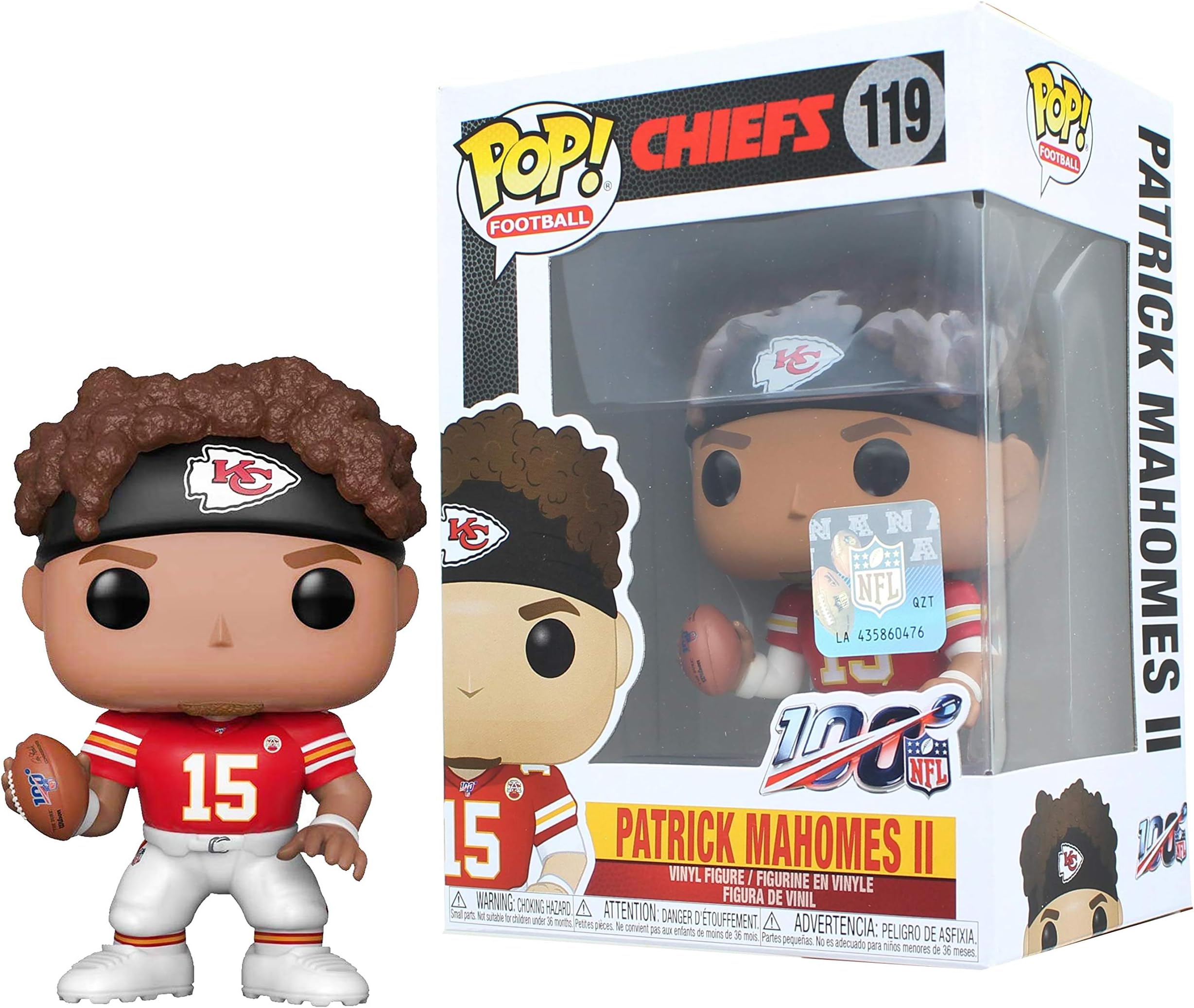 Funko Patrick Mahomes (Kansas City Chiefs) NFL Pop! Series 6