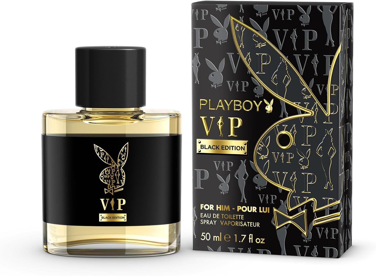 Playboy VIP Black Edition Men EDT 50 ml