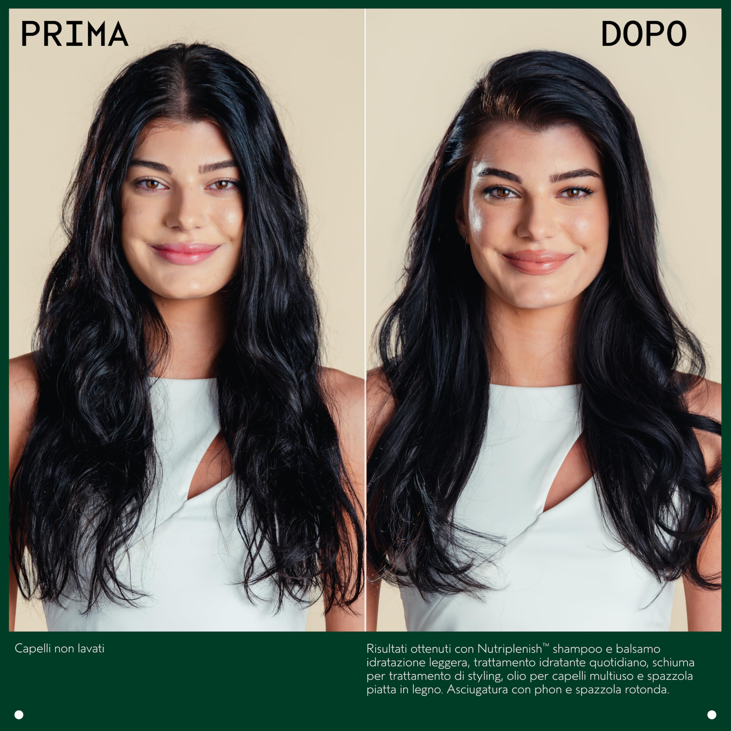 Aveda Nutriplenish Balsamo Idratazione leggera - Balsamo per capelli secchi con superalimenti - Olio biologico di melagrana e cocco burro di mango
