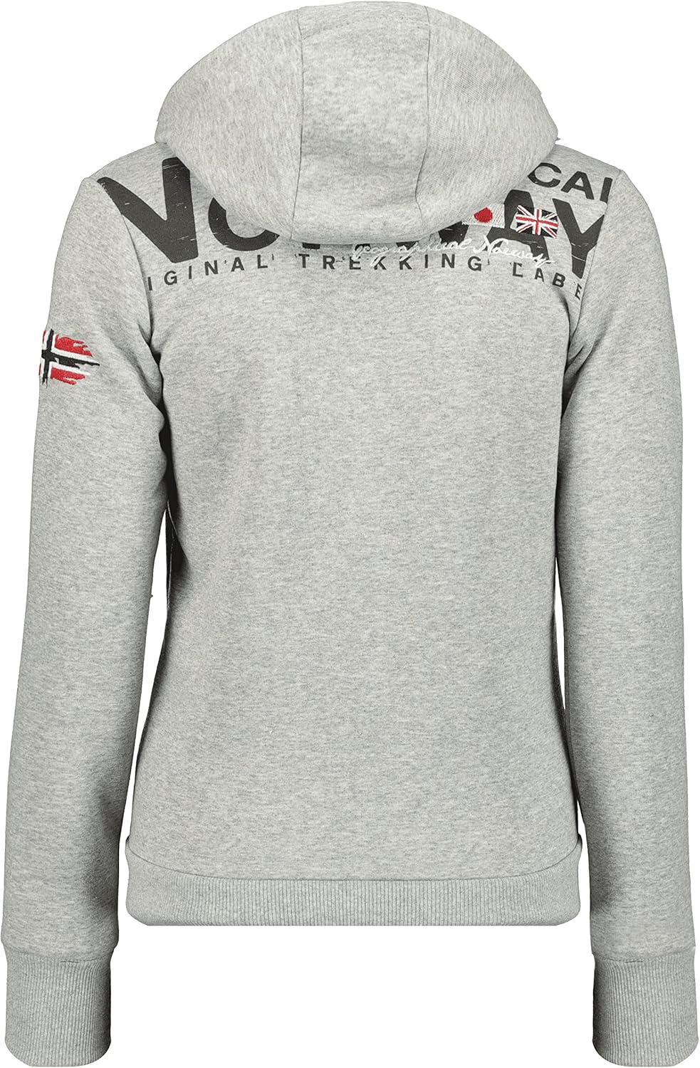 Sweat zippé Rose femme Geographical Norway Fespote Pink