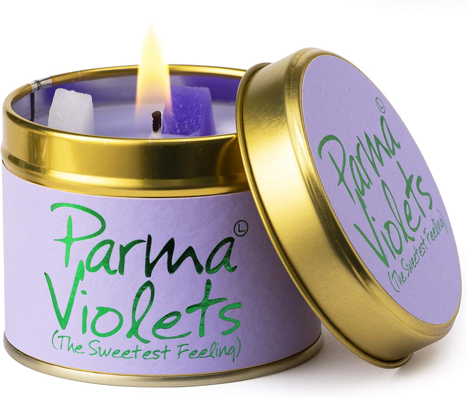 Lily Flame Scented Candle - Parma Violets