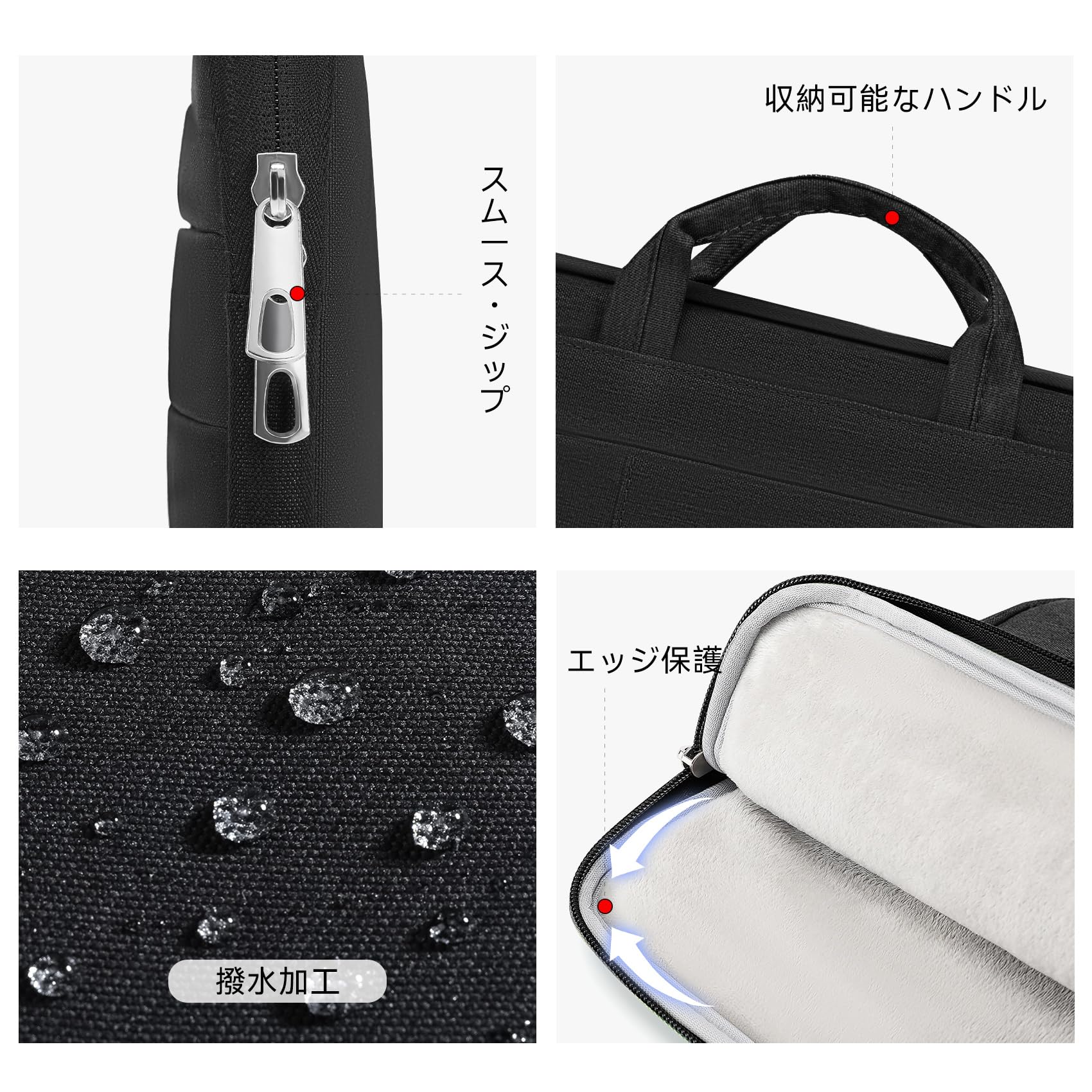 Omnpak Puffyノートパソコンカバーバッグ 13-14インチ ベージュ Omnpak Puffyノートパソコンカバーバッグ 13-14インチ ベージュ