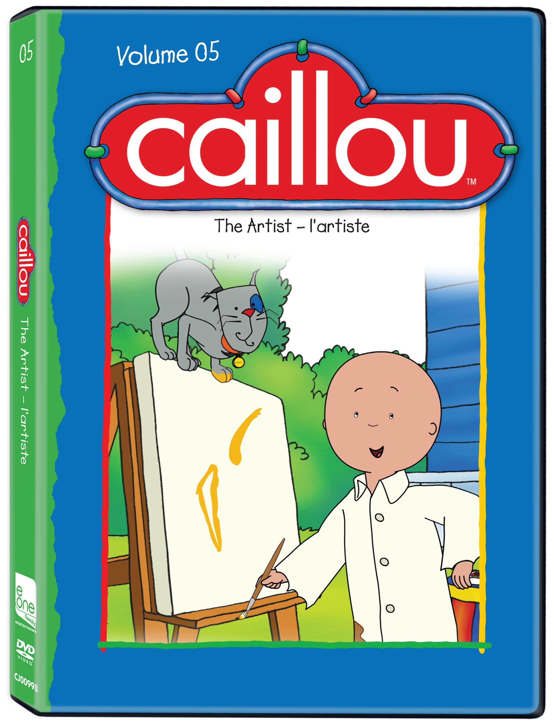 Caillou - The Artist (Bilingual) [DVD]
