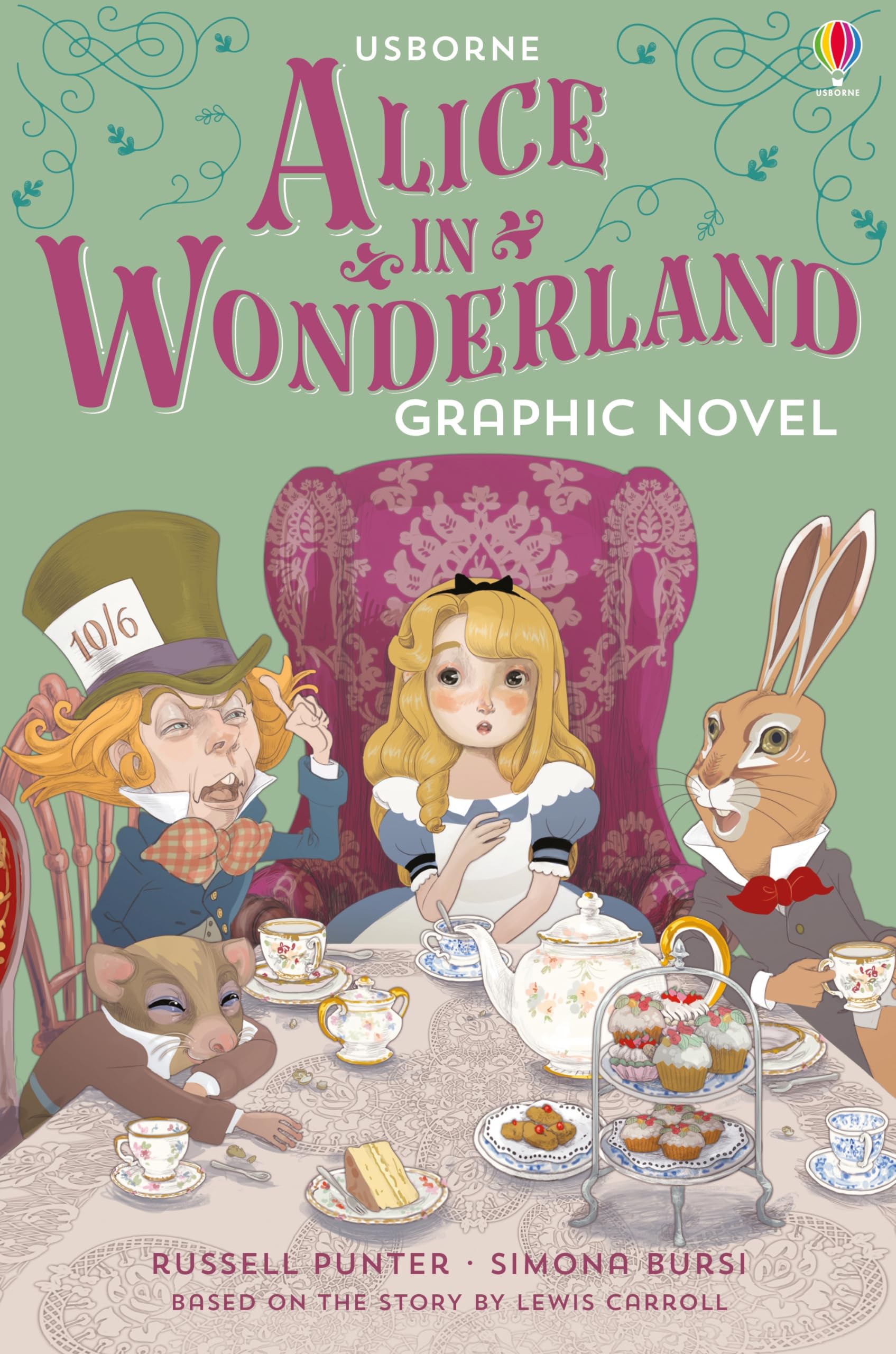 Alice in Wonderland Graphic Novel by Russell Punter, Simona B... - 9781474952446