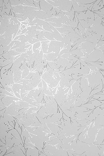 Miniatura 2 de Artscape Twiggy - Película de privacidad para ventana, patrón de vidrio texturizado, no adhesiva, protección UV, fácil de aplicar y quitar, 24 x 36