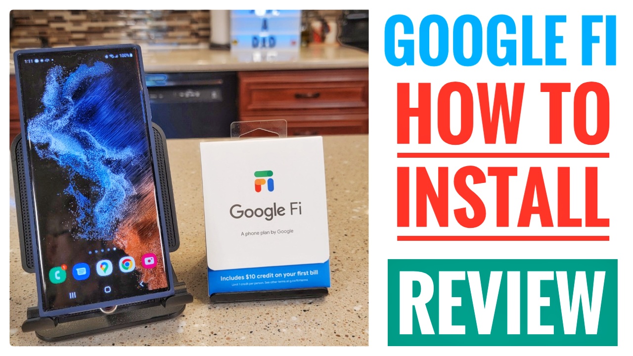 Watch Review Google Fi Sim Card Kit on Amazon Live