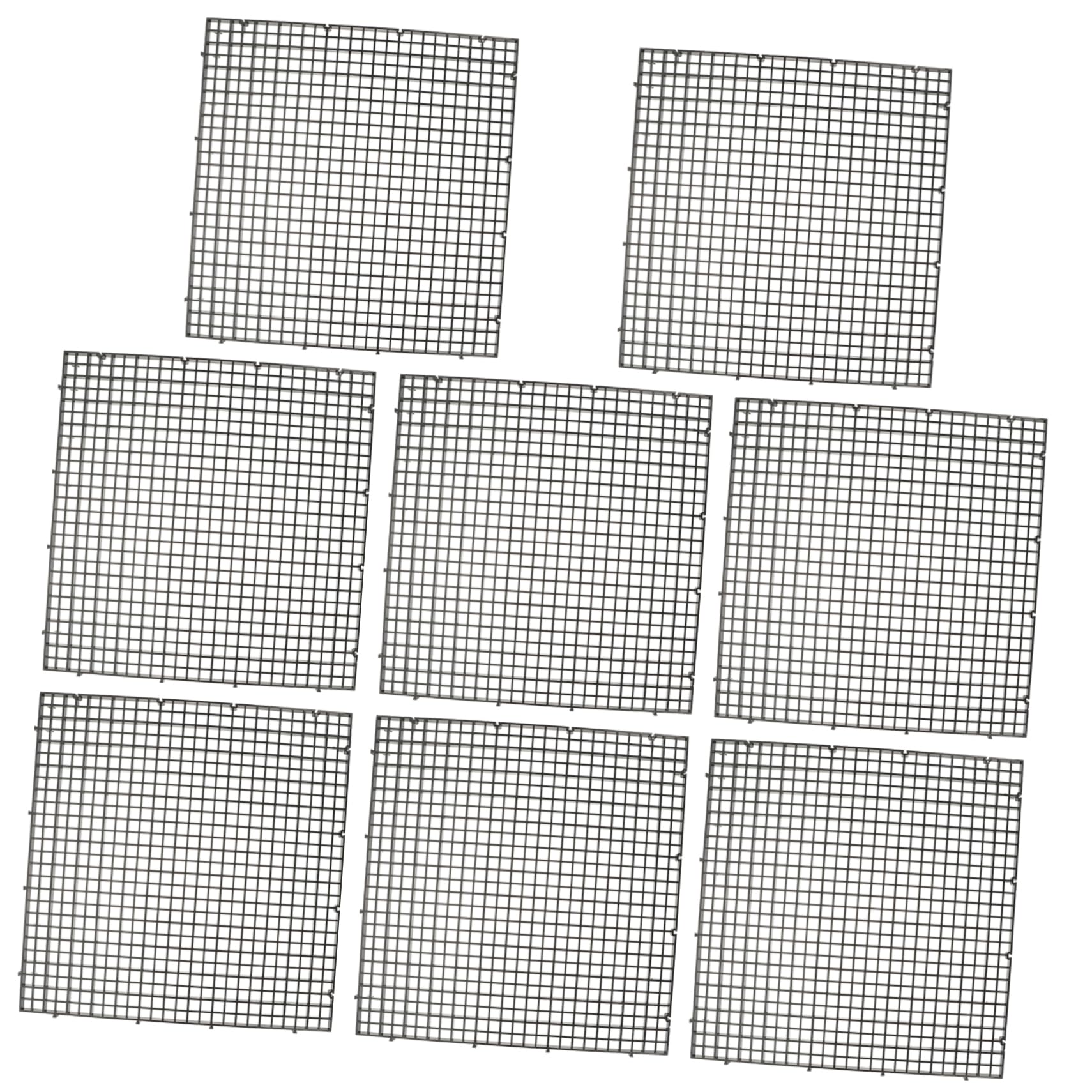 Filtro De Fondo Acuario Placas Divisorias 18pcs Tableros Aislamiento Soportes Separadores