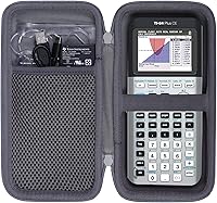 Vista 15 de co2CREA Estuche de transporte para Texas Instruments TI-84 Plus CE Python mejorado/TI-84/TI-Nspire CX II CAS/TI-Nspire CX II/TI-83 Plus/TI-89