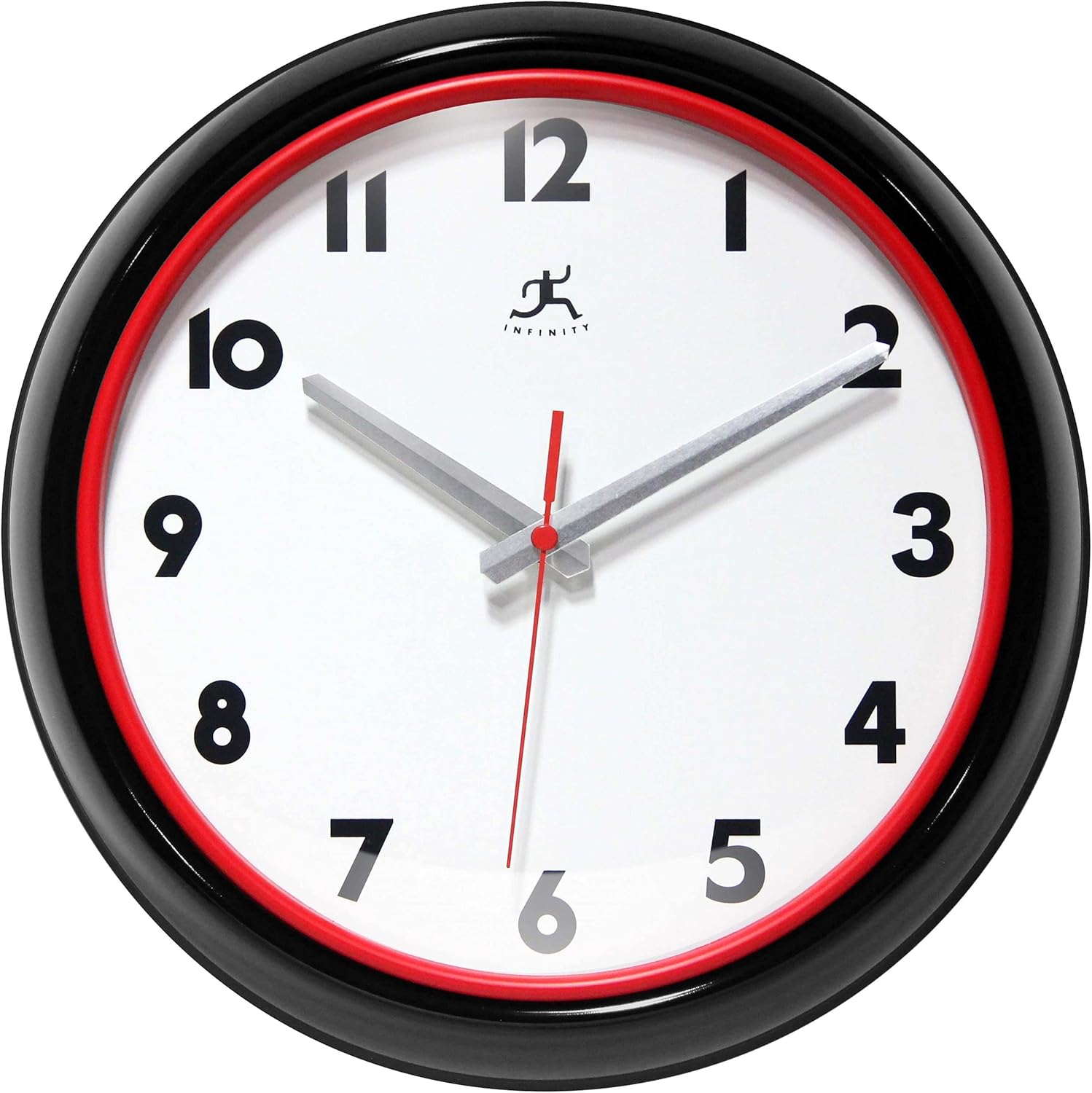 Infinity Instruments Reloj Lux-Negro y Rojo, Negro y Rojo