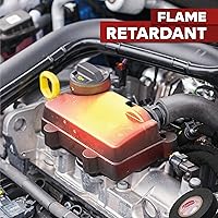 Vista 6 de XFasten Cinta de arnés de cables, 1.3 pulgadas x 50 pies, arnés de cableado de alta temperatura, cinta eléctrica de tela de fieltro autoadhesiva