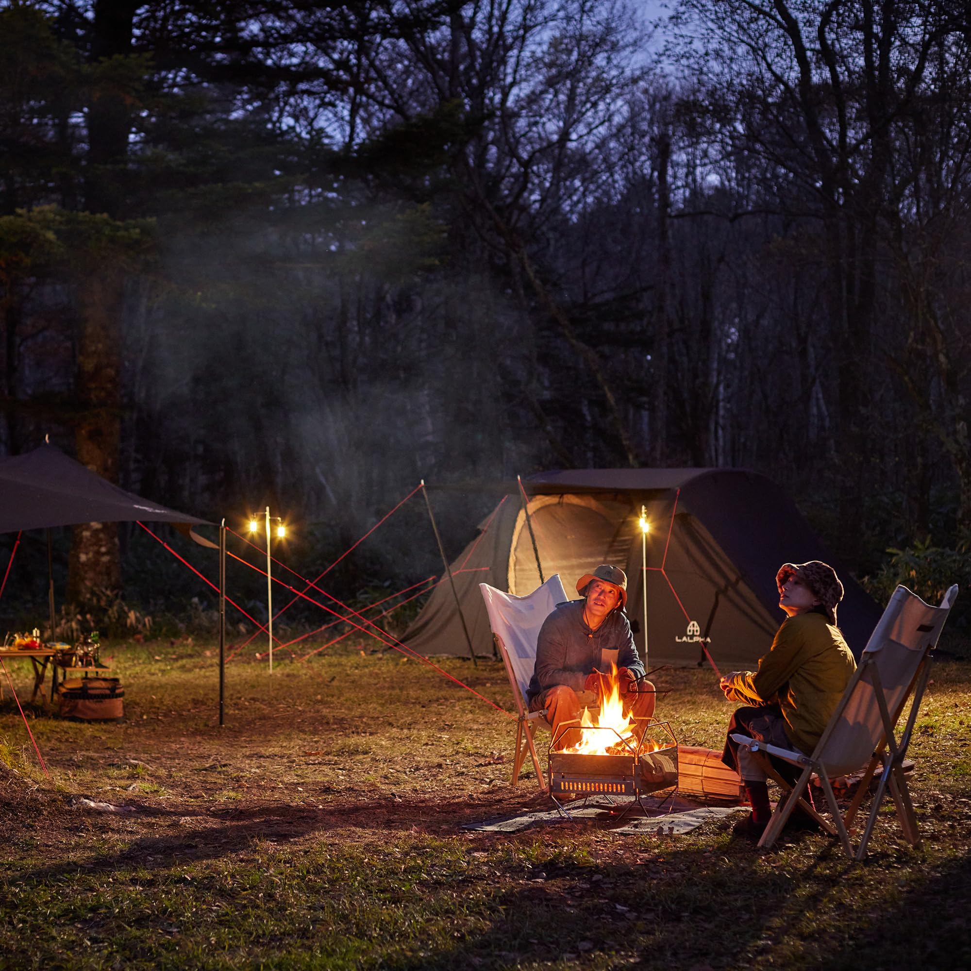 LALPHA ローチェア、ランタンスタンド Amazon.co.jp: LALPHA (ラルファ) ひかりの杖 2WAYランタンスタンド 高