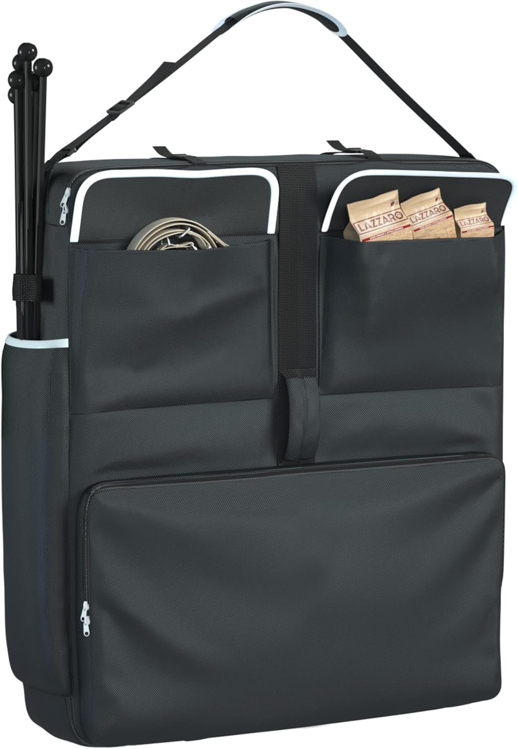 Dog Playpen Storage Bag - Fits 32" H 8 Panels & 9 Stakes, Heavy Duty 1680D Oxford + Shockproof Pearl Cotton, Ideal for RV Trips & Camping