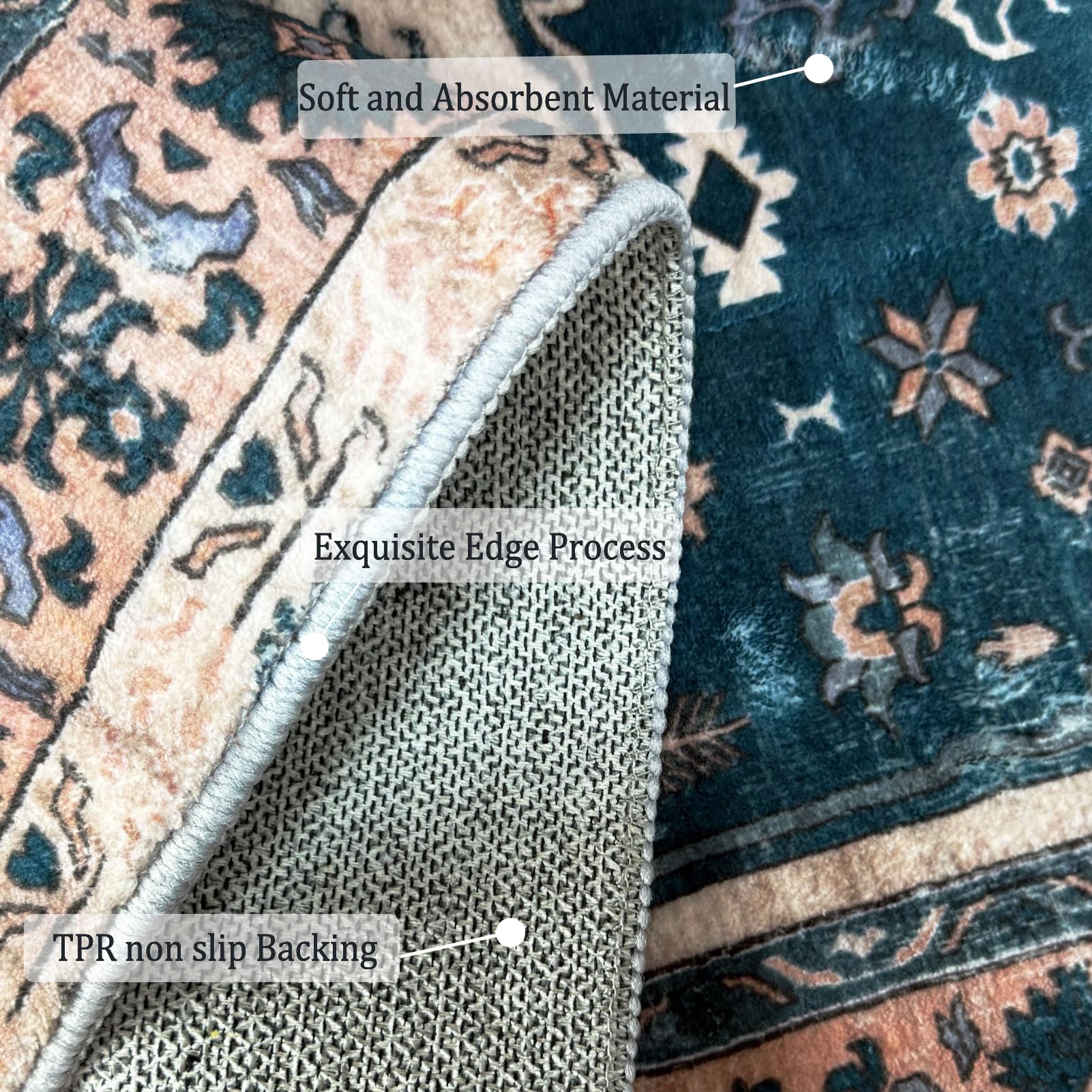 Długi korytarz dywan do korytarza, pralni, mata kuchenna, 70 x 120 cm chodnik, mata do prania w pralce, mata do wejścia, sypialni, schodów i łazienki