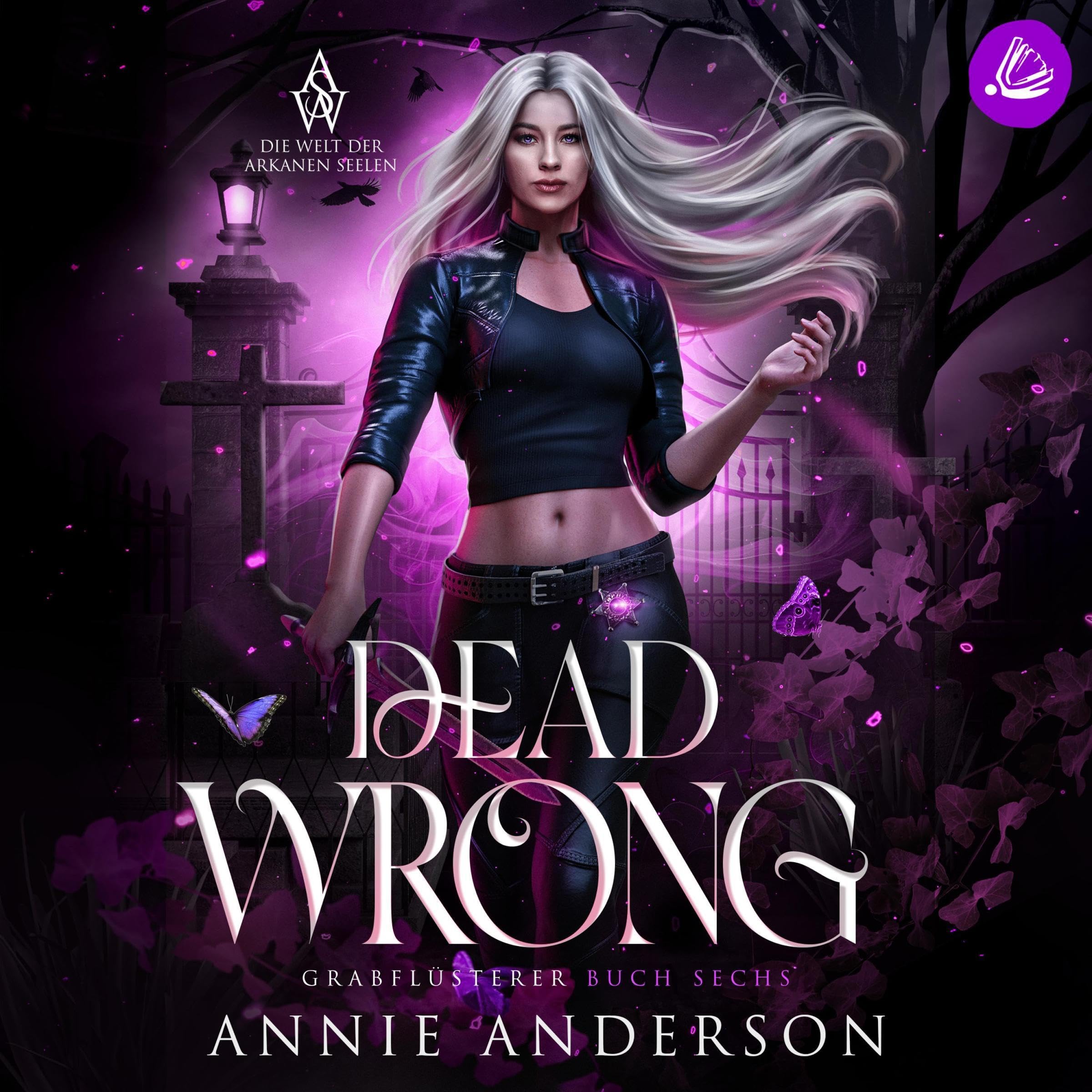 Cover art for Dead Wrong (Die Welt der Arkanen Seelen: Grabflüsterer, Band 6)
