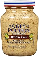 Vista 1 de COUNTRY TIME Grey Poupon Country Dijon Mostaza (tarro de 8 onzas) (00054400000405)