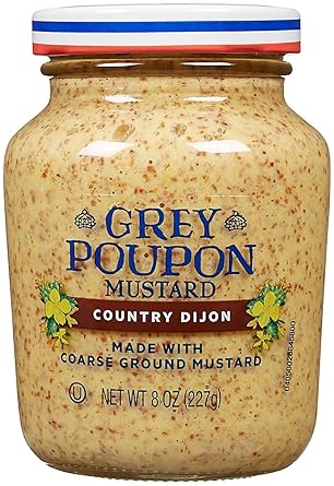 COUNTRY TIME Grey Poupon Country Dijon Mustard (8 oz Jar) (00054400000405)